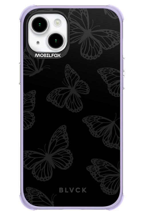 Black Butterflies - Apple iPhone 15 Plus