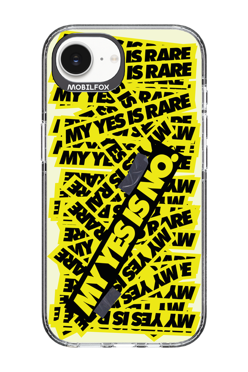 My yes is no 2.0 - Apple iPhone 17e