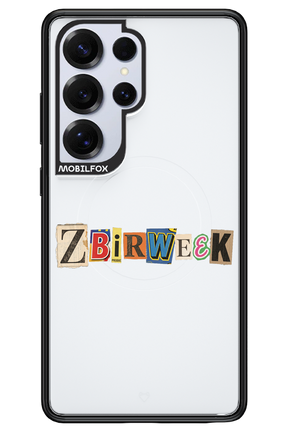 Zbirweek (transparent) 2.0 - Samsung S25 Ultra