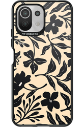 Black Flowers 2.0 - Xiaomi Mi 11 Lite (2021)
