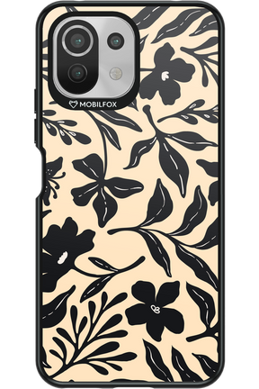 Black Flowers 2.0 - Xiaomi Mi 11 Lite (2021)