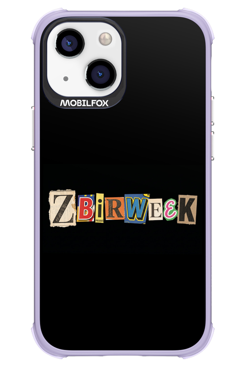 Zbirweek (black) 2.0 - Apple iPhone 13 Mini