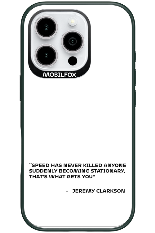 Speed Philosophy 2.0 - Apple iPhone 16 Pro