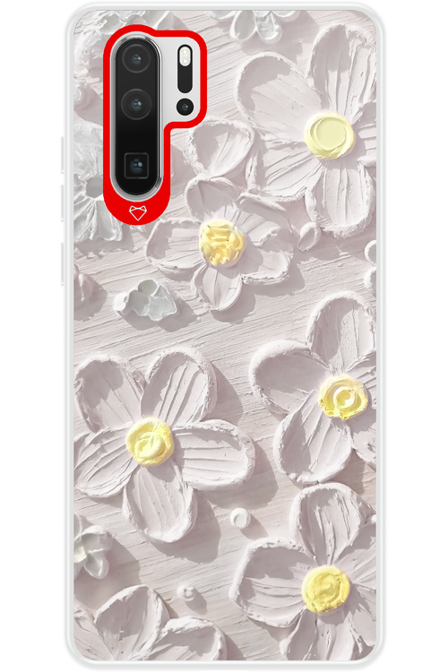 White Flowers - Huawei P30 Pro