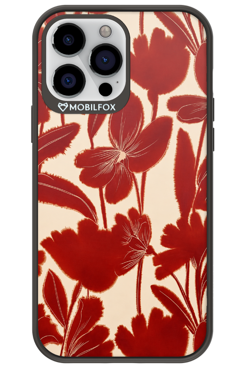 Burgundy Flowers 2.0 - Apple iPhone 13 Pro Max