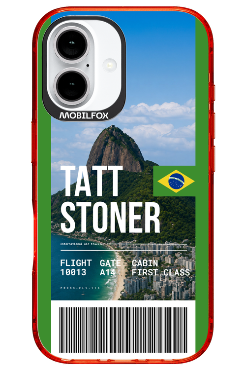 TATT STONER (fly ticket) 2.0 - Apple iPhone 16