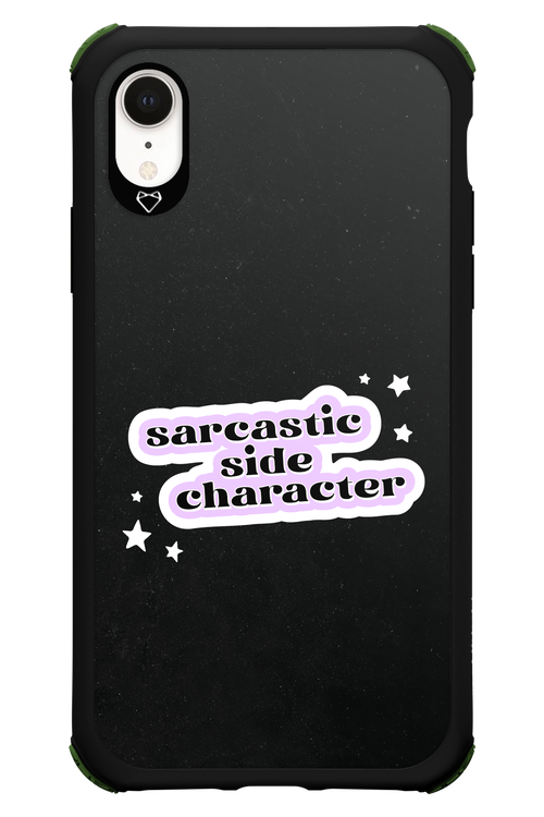 Sarcastic Black - Apple iPhone XR