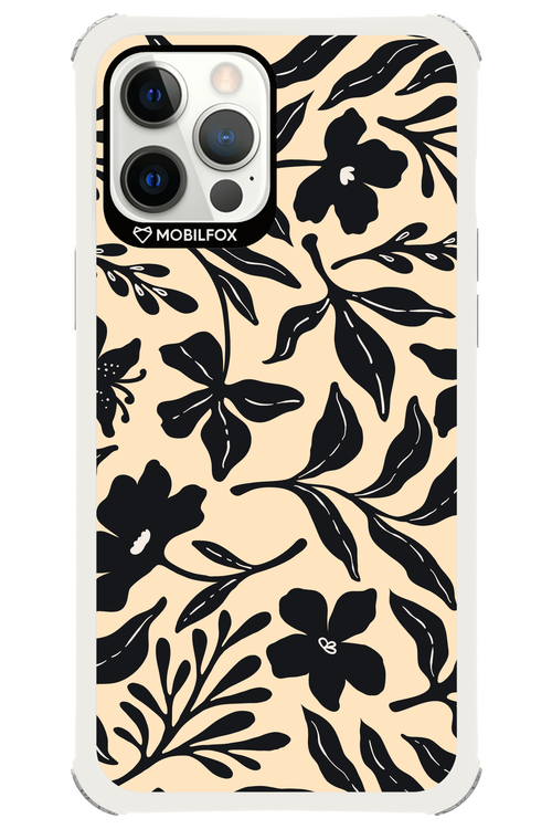 Black Flowers 2.0 - Apple iPhone 12 Pro Max