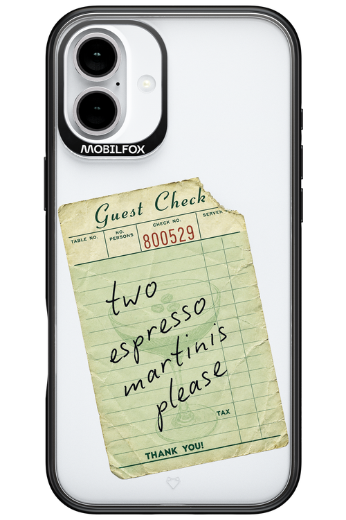Espresso Martini 2.0 - Apple iPhone 16 Plus