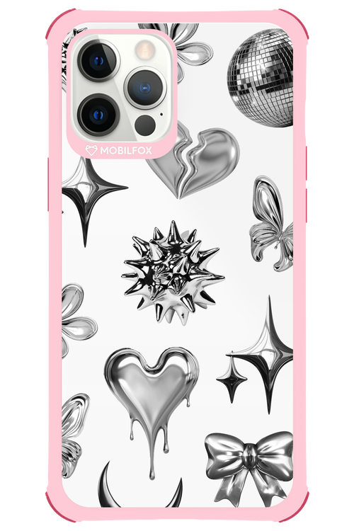 Silver Zone Transparent - Apple iPhone 12 Pro Max