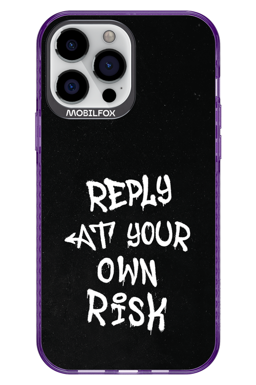 Risk Black 2.0 - Apple iPhone 13 Pro Max