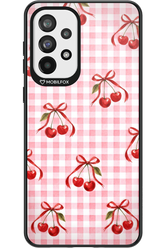 Pink Cherry Checked 2.0 - Samsung Galaxy A73