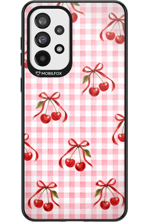 Pink Cherry Checked 2.0 - Samsung Galaxy A73
