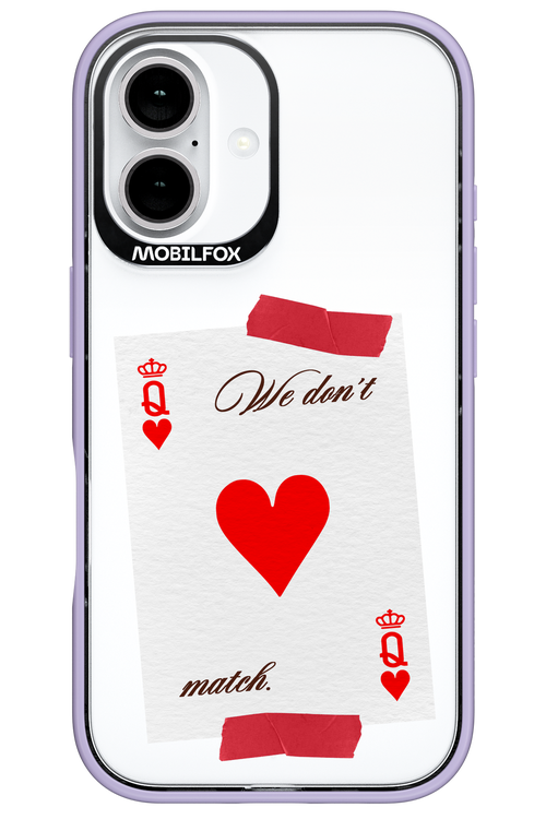 Match Transparent 2.0 - Apple iPhone 16