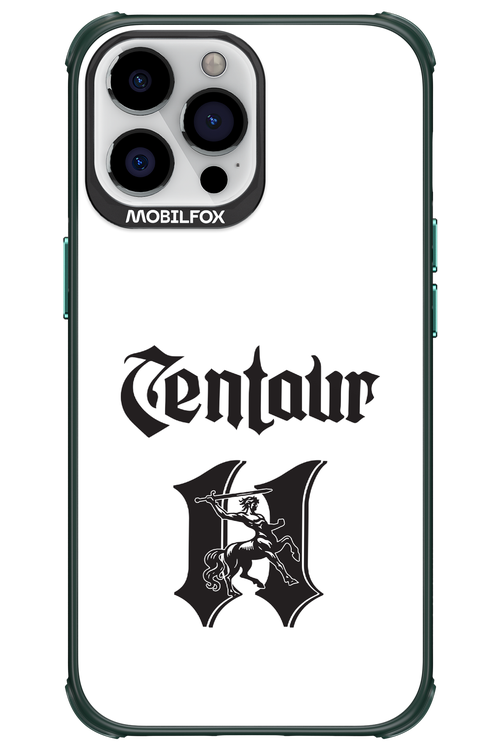 Centaur Logo White 2.0 - Apple iPhone 13 Pro Max