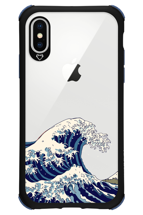 Great Wave - Apple iPhone X