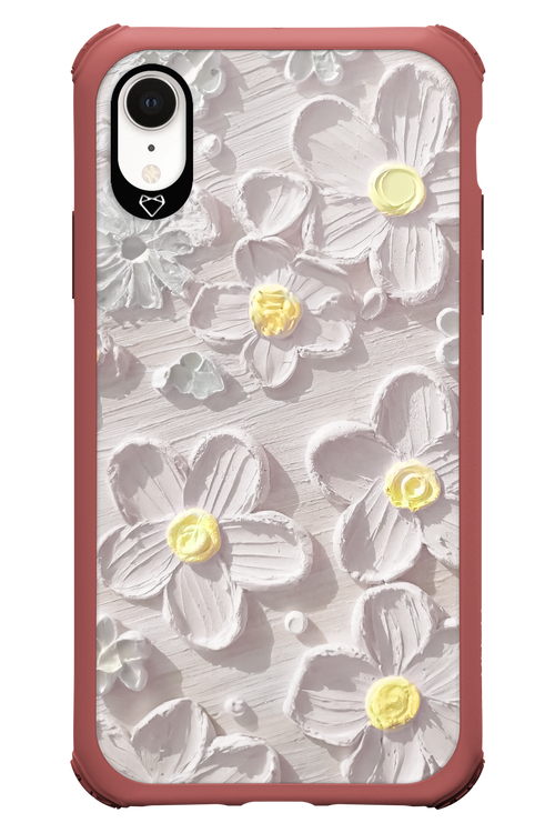 White Flowers 2.0 - Apple iPhone XR