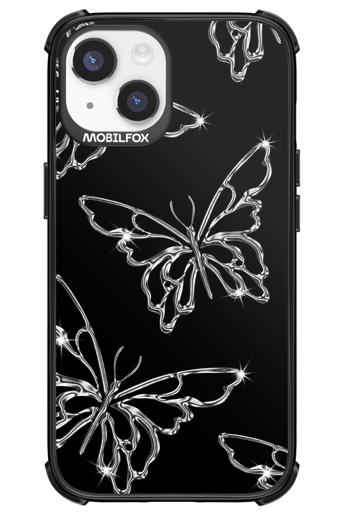 Silver Butterfly 2.0 - Apple iPhone 14