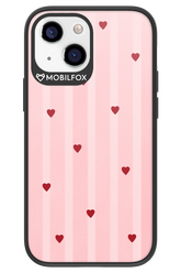 Red Little Hearts 2.0 - Apple iPhone 13 Mini