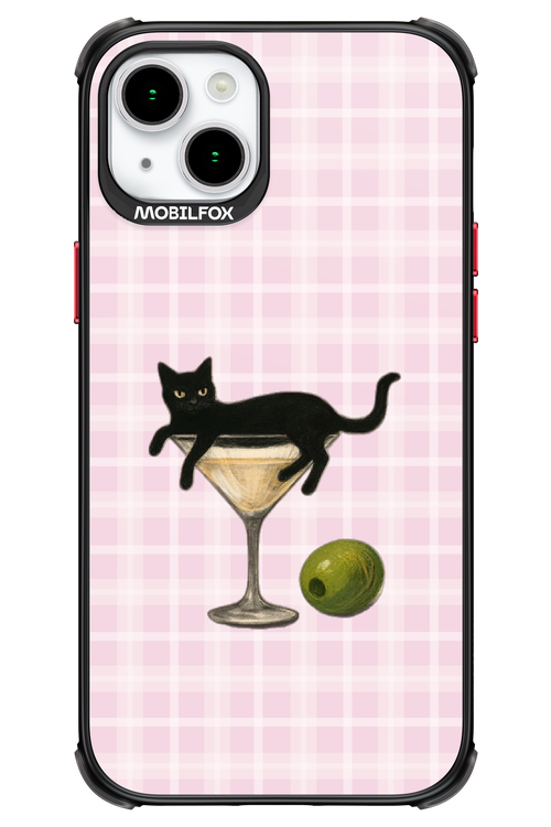 Cocktail Cat 2.0 - Apple iPhone 15 Plus