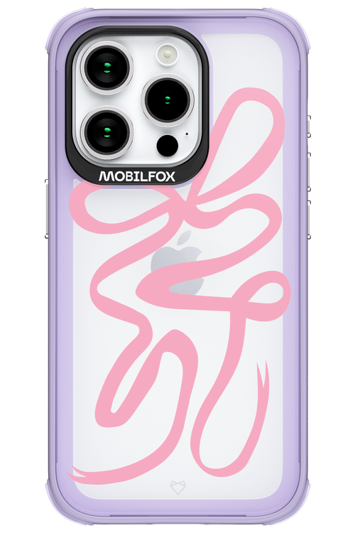 Pink Bow - Apple iPhone 15 Pro