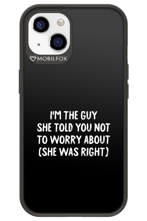 She was right 2.0 - Apple iPhone 13