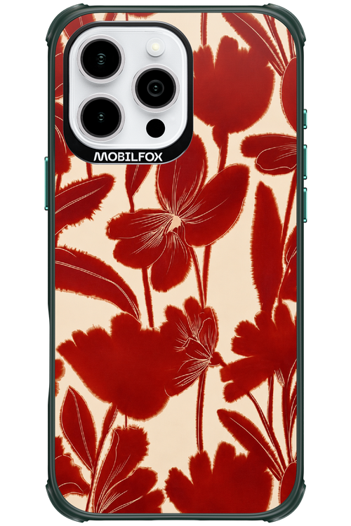 Burgundy Flowers 2.0 - Apple iPhone 16 Pro Max