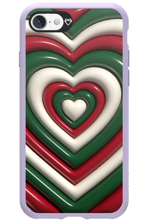 XMAS Hearts - Apple iPhone 7