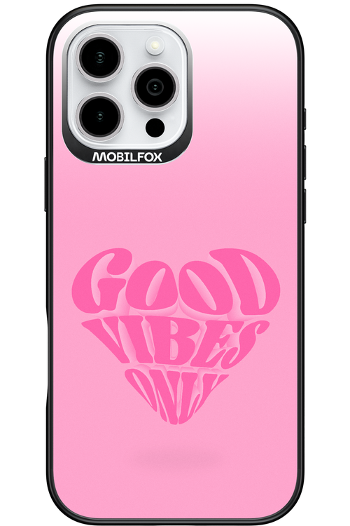 Good Vibes Heart - Apple iPhone 16 Pro Max