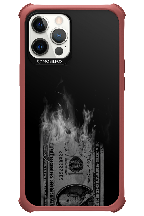 Money Burn B&W 2.0 - Apple iPhone 12 Pro Max