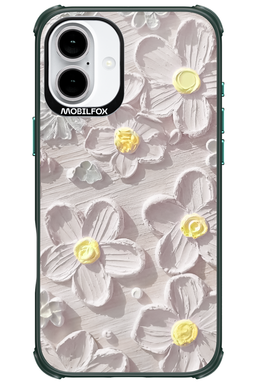 White Flowers 2.0 - Apple iPhone 16 Plus