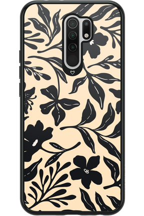 Black Flowers 2.0 - Xiaomi Redmi 9