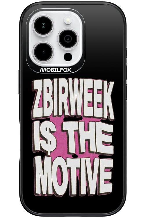 Motive (black) 2.0 - Apple iPhone 16 Pro