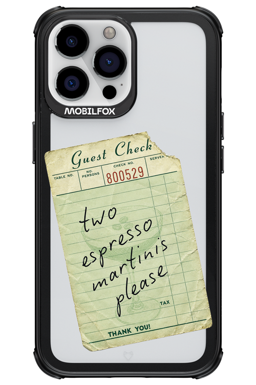 Espresso Martini 2.0 - Apple iPhone 13 Pro Max