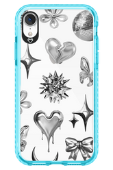 Silver Zone Transparent - Apple iPhone XR