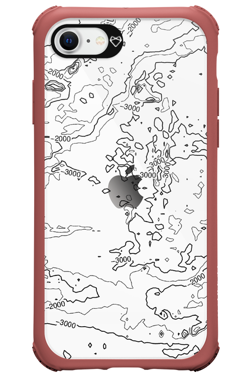 Contour Map 2.0 - Apple iPhone SE 2020