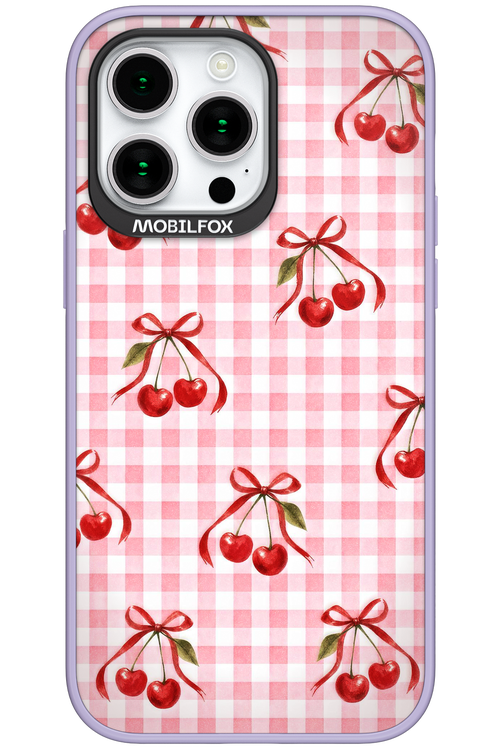 Pink Cherry Checked 2.0 - Apple iPhone 15 Pro Max