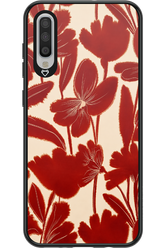 Burgundy Flowers 2.0 - Samsung Galaxy A70