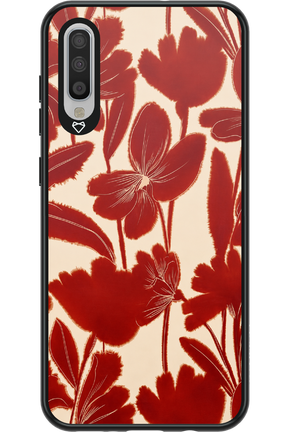 Burgundy Flowers 2.0 - Samsung Galaxy A70