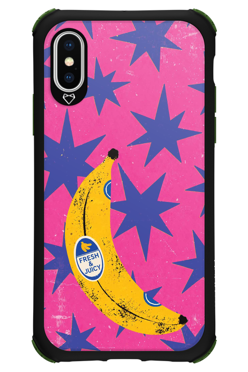 BANANA POP BLUE 2.0 - Apple iPhone XS