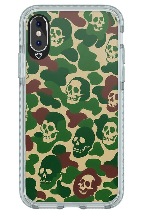 Camo Skull 2.0 - Apple iPhone X