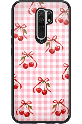 Pink Cherry Checked 2.0 - Xiaomi Redmi 9