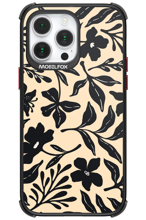 Black Flowers 2.0 - Apple iPhone 14 Pro Max