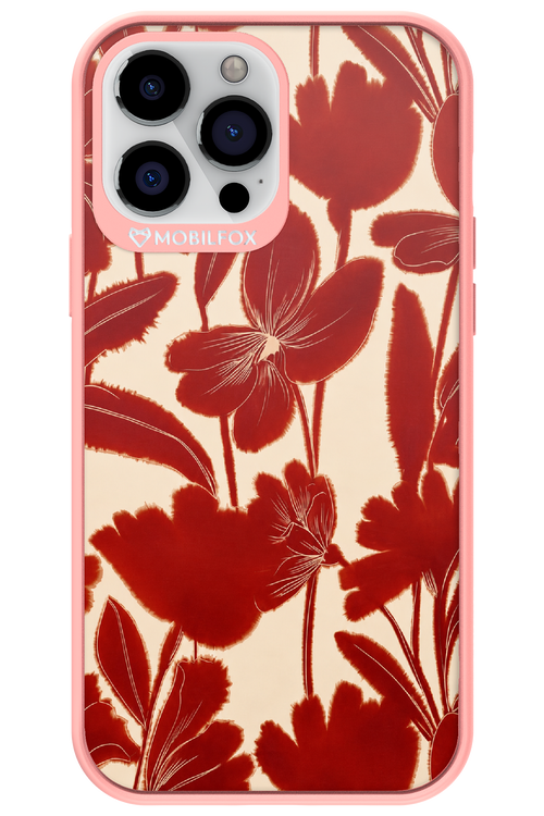 Burgundy Flowers 2.0 - Apple iPhone 13 Pro Max