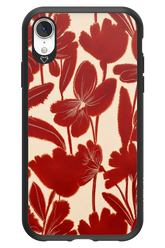 Burgundy Flowers 2.0 - Apple iPhone XR