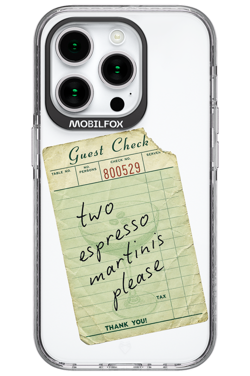 Espresso Martini 2.0 - Apple iPhone 15 Pro