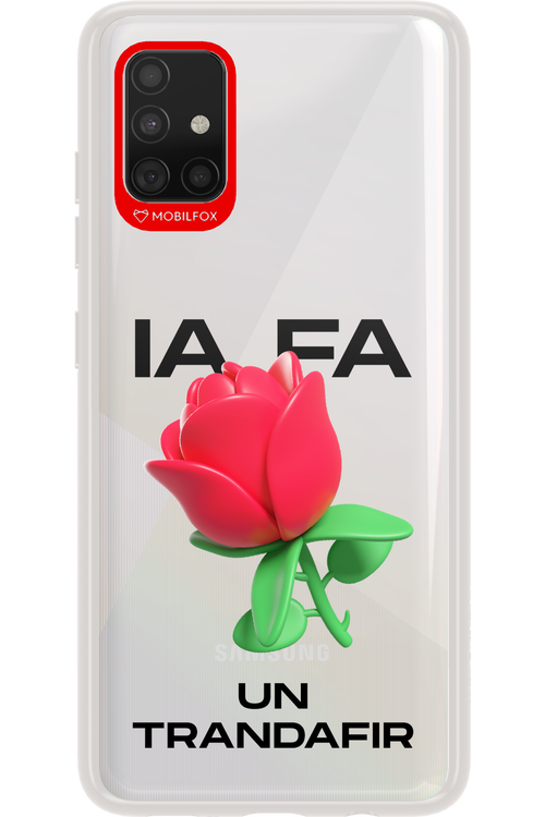 IA Rose Transparent - Samsung Galaxy A51
