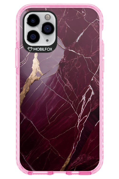 Burgundy Marble 2.0 - Apple iPhone 11 Pro