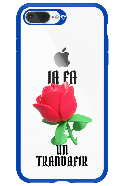Rose Transparent - Apple iPhone 8 Plus
