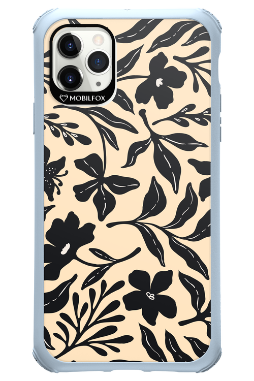 Black Flowers 2.0 - Apple iPhone 11 Pro Max